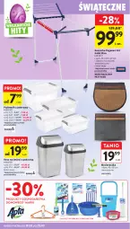 Gazetka promocyjna Intermarche - Gazetka Intermarche - Gazetka - ważna od 25.03 do 25.03.2026 - strona 44 - produkty: Por, Asus, Wycieraczka, Kosz, Pojemnik, Suszarka