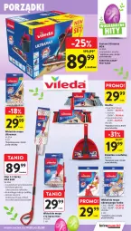 Gazetka promocyjna Intermarche - Gazetka Intermarche - Gazetka - ważna od 25.03 do 25.03.2026 - strona 45 - produkty: Por, Mop, Rama, Vileda, Wkład do mopa, Wiadro, Miotła