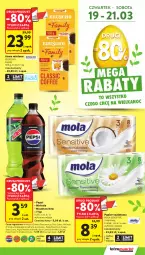 Gazetka promocyjna Intermarche - Gazetka Intermarche - Gazetka - ważna od 25.03 do 25.03.2026 - strona 5 - produkty: Pepsi max, Papier, Cytryny, Mirinda, Kawa mielona, Kawa, Papier toaletowy, Pepsi, Mola, Grejpfrut, Fa