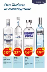 Gazetka promocyjna Delikatesy Centrum - DeliBarek DC33/34 - Gazetka - ważna od 06.09 do 06.09.2023 - strona 11 - produkty: Por, Amundsen, Absolut, Saska, Wódka