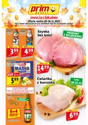 Gazetka promocyjna Prim Market - Gazetka - ważna od 26.11 do 26.11.2025 - strona 1 - produkty: Kurczak, Por, Pur, Vita C, Gaga, Masło