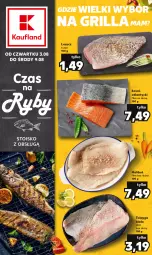 Gazetka promocyjna Kaufland - Kaufland - Gazetka - ważna od 09.08 do 09.08.2023 - strona 1 - produkty: Halibut, Tusz, Tołpyga, Grill