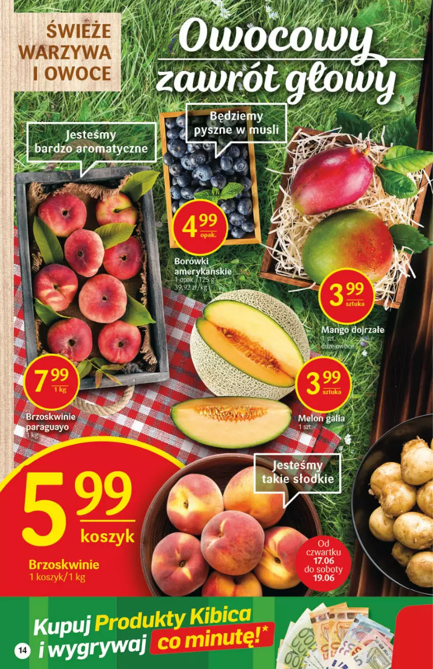 Gazetka promocyjna Delikatesy Centrum - Gazetka Delikatesy Centrum - ważna 17.06 do 23.06.2021 - strona 14 - produkty: Gry, Mango, Warzywa