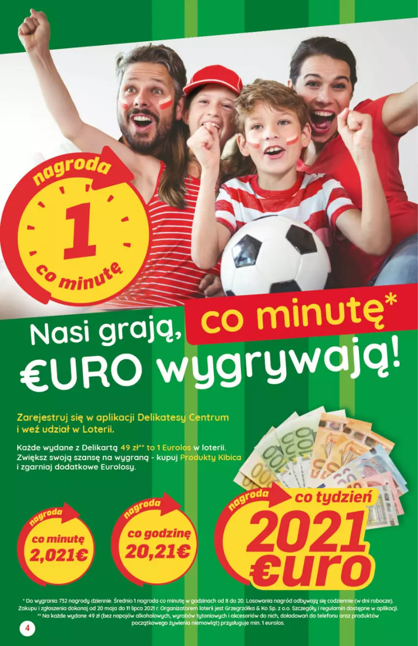 Gazetka promocyjna Delikatesy Centrum - Gazetka Delikatesy Centrum - ważna 17.06 do 23.06.2021 - strona 4 - produkty: Gra