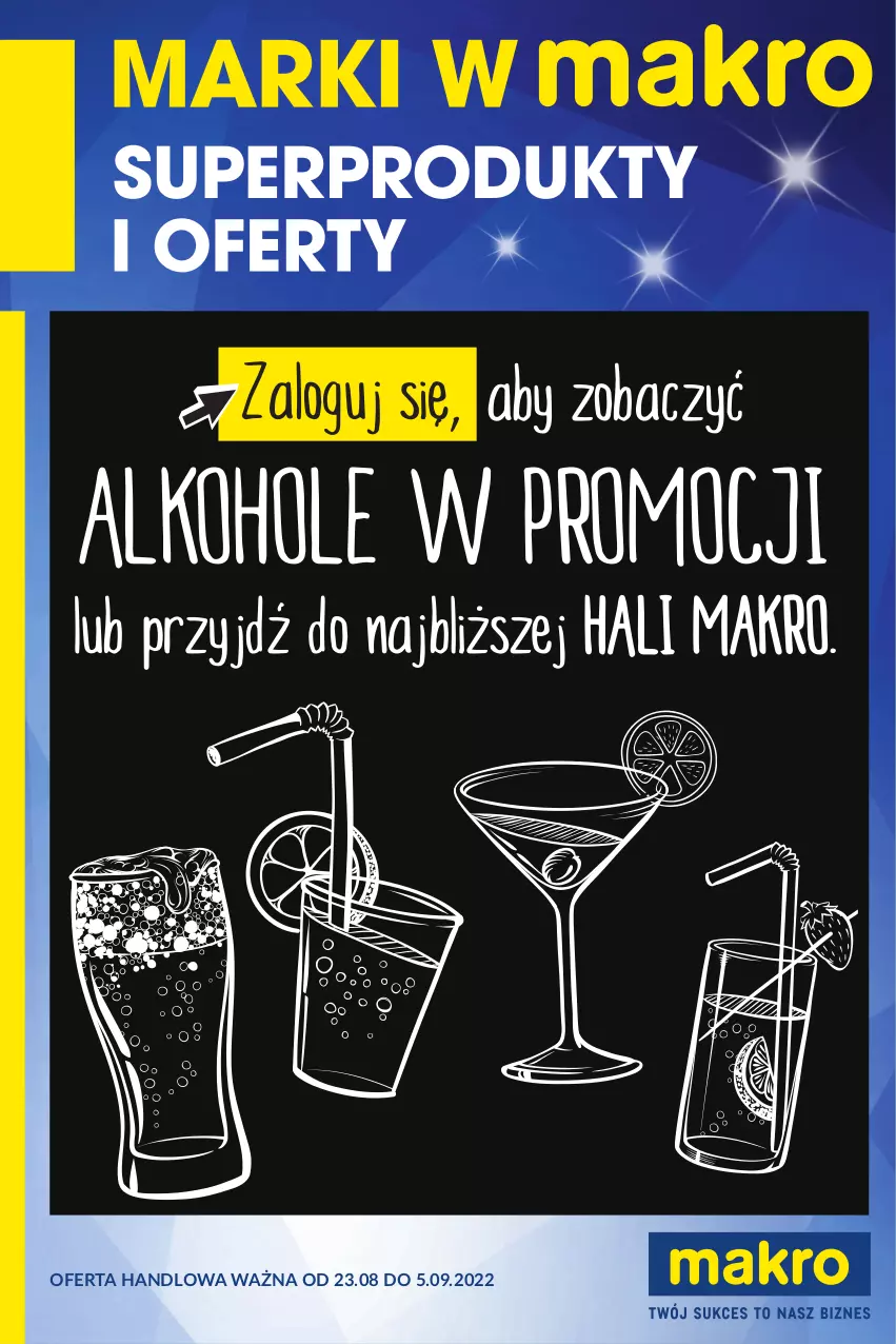 Gazetka promocyjna Makro - [Oferta specjalna] Marki w MAKRO - ważna 19.08 do 05.09.2022 - strona 1