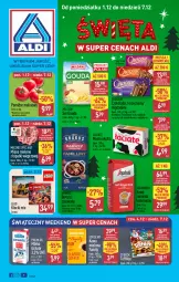 Gazetka promocyjna Aldi - Pełna oferta - Gazetka - ważna od 07.12 do 07.12.2025 - strona 1 - produkty: Mięso mielone, Mięso mielone z łopatki wieprzowej, Krakus, Ser, Rum, Kawa ziarnista, Mięsne specjały, Kawa mielona, Kawa, LEGO, Czekolada, Toffifee, Rodzynki, Klocki, POLMLEK, Gouda, Masło, Segafredo, Mięso, Pomidor malinowy, Mleko, Fa
