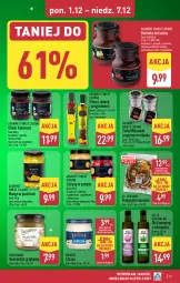 Gazetka promocyjna Aldi - Pełna oferta - Gazetka - ważna od 07.12 do 07.12.2025 - strona 13 - produkty: Chrzan, All Seasons, Krakus, Por, Borówka, Hibiskus, Oliwki, Ostropes, Borówka brusznica, Cytryny, Podgrzybki, Syrop, Oliwa z oliwek, Mango, Olej, Imbir