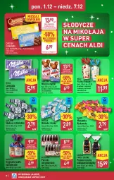 Gazetka promocyjna Aldi - Pełna oferta - Gazetka - ważna od 07.12 do 07.12.2025 - strona 18 - produkty: Piernik, Gin, Migdały, Praliny, Wawel, Wafle, Czekolada, Mysz, Milka, Michałki, Kokos