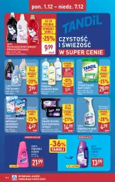 Gazetka promocyjna Aldi - Pełna oferta - Gazetka - ważna od 07.12 do 07.12.2025 - strona 28 - produkty: Płyn do prania, Proszek do prania, Odplamiacz, Chusteczki, Vanish, Kapsułki do prania, Fa