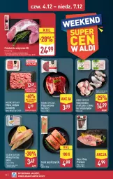 Gazetka promocyjna Aldi - Pełna oferta - Gazetka - ważna od 07.12 do 07.12.2025 - strona 44 - produkty: Kurczak, Polędwiczka wieprzowa, Mięsne specjały, Karp, Golden Seafood, Kotlet, Mięso z indyka, Pręga wołowa, Mintaj, Mięso