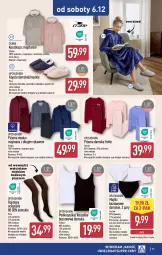 Gazetka promocyjna Aldi - Pełna oferta - Gazetka - ważna od 07.12 do 07.12.2025 - strona 51 - produkty: Top, Koc, Kapcie, Brie, Szorty, Majtki, Kosz, Rajstopy, Bluza z kapturem, Koszulka, Wełna, Bluza, Piżama, Fa