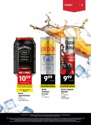 Gazetka promocyjna Delikatesy Centrum - Delibarek DC10-DC11 - Gazetka - ważna od 18.03 do 18.03.2026 - strona 3 - produkty: Rum, Gin, Rama, Whiskey, Tran, Dron, Jack Daniel's