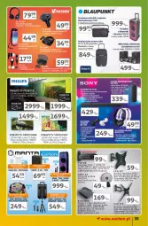 Gazetka promocyjna Auchan - Gazetka Znane Marki Lubiane Hipermarket Auchan - Gazetka - ważna od 30.03 do 30.03.2024 - strona 35 - produkty: Teleskop, Sok, Por, Mus, Gry, Philips, Słuchawki, Głośnik, Mikrowieża, Mikrofon, Sony, Soundbar, Słuchawki bluetooth, Bateria, Smart tv, Mobil, Gitara