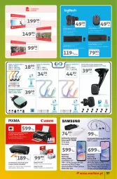 Gazetka promocyjna Auchan - Gazetka Znane Marki Lubiane Hipermarket Auchan - Gazetka - ważna od 30.03 do 30.03.2024 - strona 37 - produkty: Amol, Słuchawki, Kabel USB, Warka, Urządzenie wielofunkcyjne, Bateria, Canon, Samsung, Gala, Smartfon