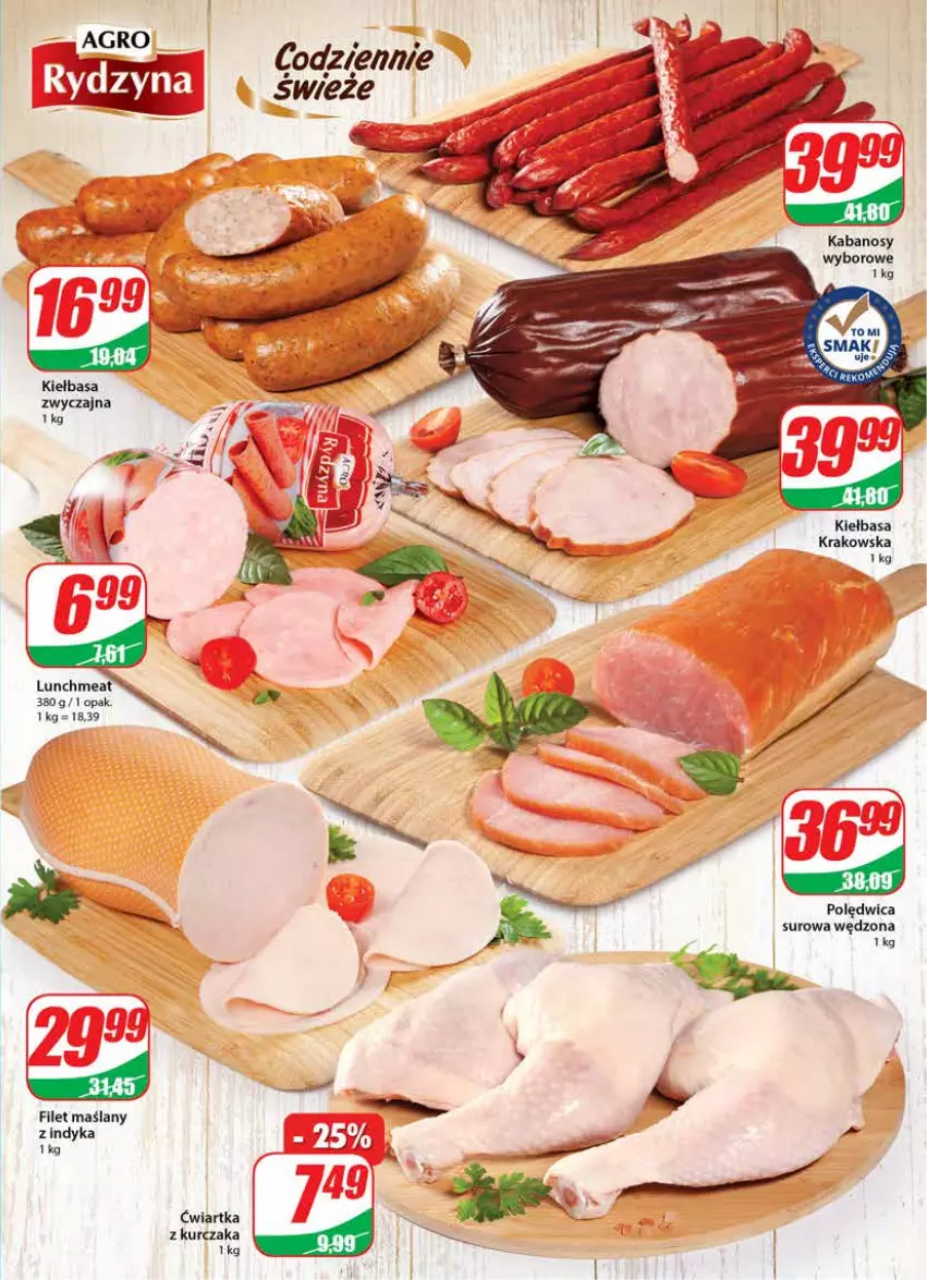 Gazetka promocyjna Dino - Gazetka - ważna 23.11 do 29.11.2022 - strona 11 - produkty: Kabanos, Kiełbasa, Kiełbasa krakowska, Kurczak