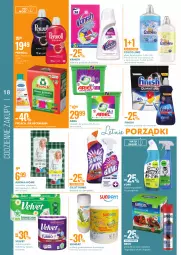 Gazetka promocyjna Super Pharm - Gazetka - Gazetka - ważna od 21.07 do 21.07.2022 - strona 18 - produkty: Chusteczki do czyszczenia, Frosch, Por, Coccolino, Yope, Papier, Finish, Ręcznik kuchenny, Cillit Bang, Papier toaletowy, Velvet, Ręcznik, Chusteczki, Perwoll, Vanish, Produkty do zmywarek, Ariel, Kapsułki do prania