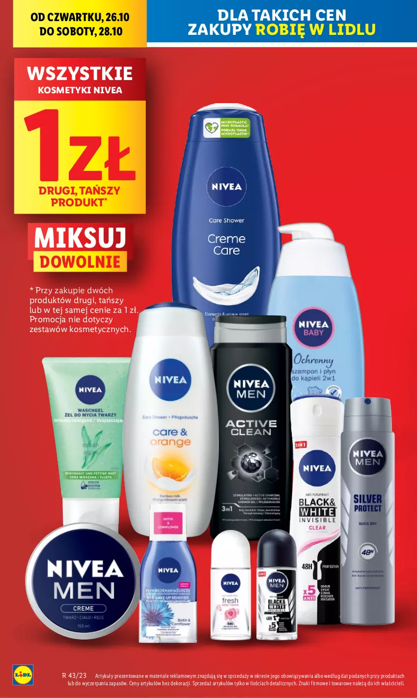 Gazetka promocyjna Lidl - GAZETKA - ważna 26.10 do 28.10.2023 - strona 16 - produkty: Nivea