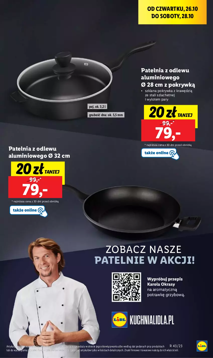 Gazetka promocyjna Lidl - GAZETKA - ważna 26.10 do 28.10.2023 - strona 25 - produkty: LANA, Patelnia