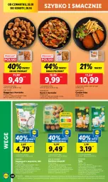 Gazetka promocyjna Lidl - GAZETKA - Gazetka - ważna od 28.10 do 28.10.2023 - strona 42 - produkty: Kurczak, Tofu, Vegangurt, Wazon, Olej, Gyros, Cordon Bleu, Klopsiki