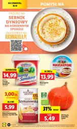 Gazetka promocyjna Lidl - GAZETKA - Gazetka - ważna od 28.10 do 28.10.2023 - strona 48 - produkty: Ser, Gra, Twaróg, Piątnica, Mascarpone, Polskie Młyny, Mąka