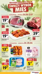 Gazetka promocyjna Intermarche - Gazetka Intermarche - Gazetka - ważna od 02.07 do 02.07.2025 - strona 15 - produkty: Kurczak, Udziec z indyka, Zestaw rosołowy z kaczki, Boczek, Boczek wieprzowy