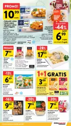 Gazetka promocyjna Intermarche - Gazetka Intermarche - Gazetka - ważna od 02.07 do 02.07.2025 - strona 17 - produkty: Piec, Pierogi, Frosta, Sos, Gra, Stek, Ziemniaki, Paluszki rybne, Knedle, Burger, Koreczki śledziowe, Lasagne, Mintaj, Mieszanka warzyw, Hortex, Fa
