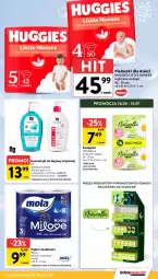 Gazetka promocyjna Intermarche - Gazetka Intermarche - Gazetka - ważna od 02.07 do 02.07.2025 - strona 33 - produkty: Emulsja, Naturell, Papier, Papier toaletowy, Rolki, Huggies, Mola, Podpaski, Dzieci, Naturella