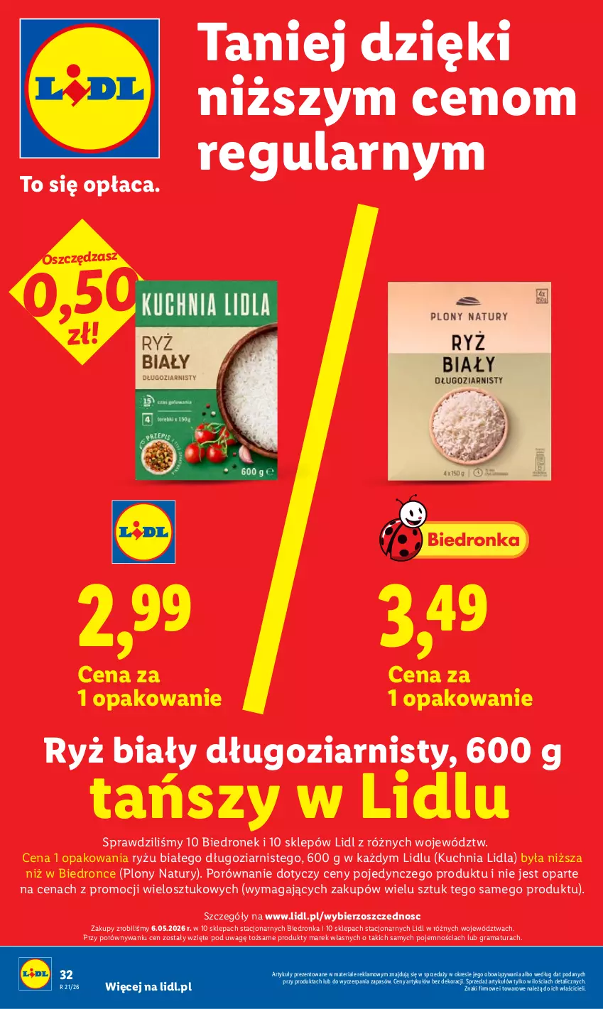 Gazetka promocyjna Lidl - Gazetka ważna od 21.05 do 23.05 - ważna 21.05 do 23.05.2026 - strona 32 - produkty: Dron, Gra, Kuchnia, Por, Rama, Ryż, Ryż biały