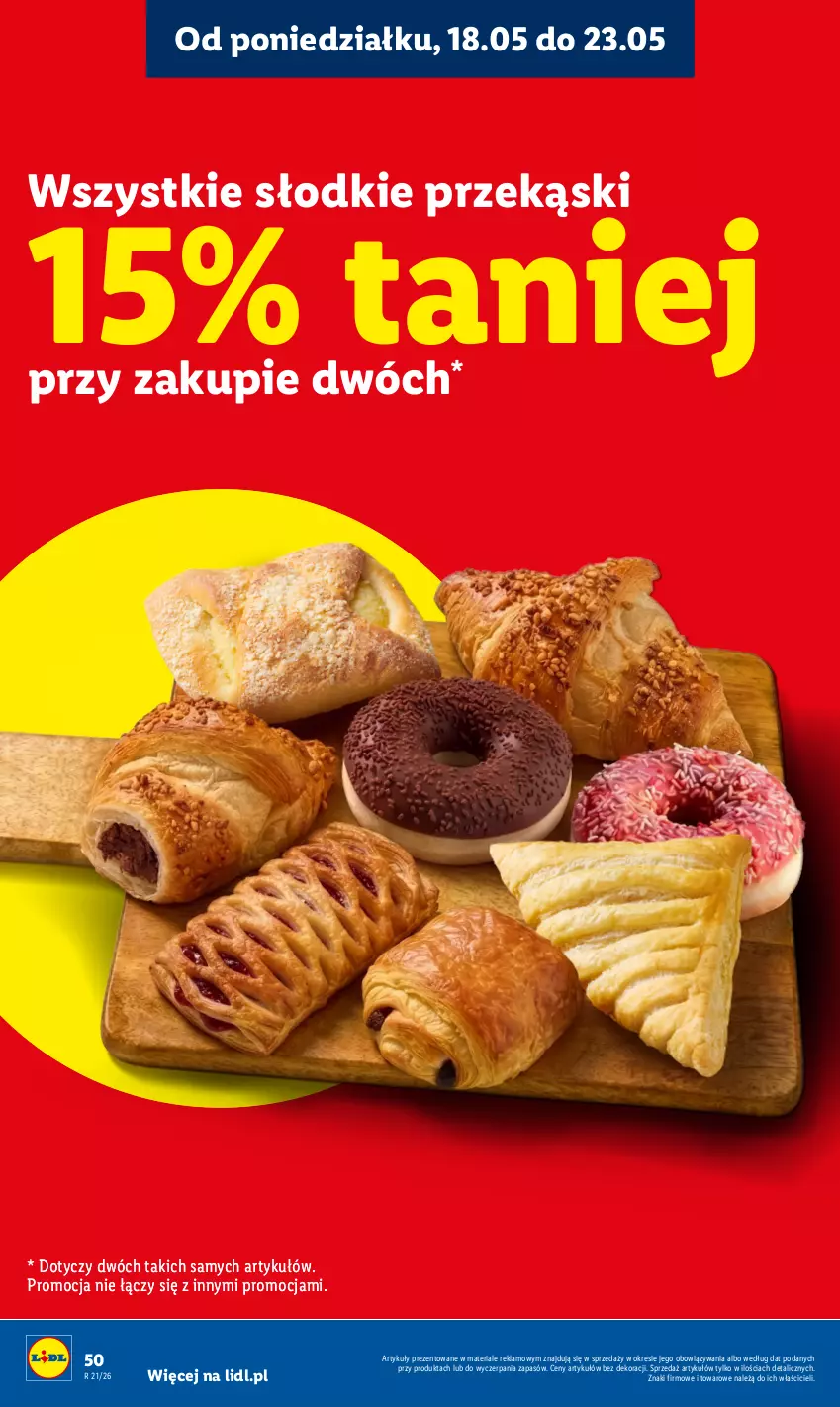 Gazetka promocyjna Lidl - Gazetka ważna od 21.05 do 23.05 - ważna 21.05 do 23.05.2026 - strona 52 - produkty: Chleb