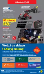Gazetka promocyjna Lidl - Gazetka ważna od 21.05 do 23.05 - Gazetka - ważna od 23.05 do 23.05.2026 - strona 39 - produkty: Parkside, Top, Ser, Por, Kuchnia, Szlifierka kątowa, Sport, Moda, Szlifierka, Ogród, Akumulator
