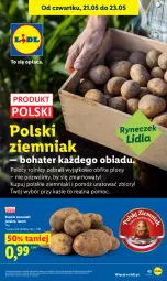 Gazetka promocyjna Lidl - Gazetka ważna od 21.05 do 23.05 - Gazetka - ważna od 23.05 do 23.05.2026 - strona 45 - produkty: Ziemniaki