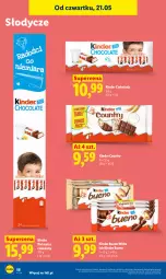 Gazetka promocyjna Lidl - Gazetka ważna od 21.05 do 23.05 - Gazetka - ważna od 23.05 do 23.05.2026 - strona 64 - produkty: Kinder Bueno, Czekolada, Kinder