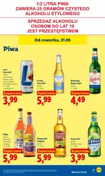 Gazetka promocyjna Lidl - Gazetka ważna od 21.05 do 23.05 - Gazetka - ważna od 23.05 do 23.05.2026 - strona 77 - produkty: Piwa, Ser, Gin, Desperados, Perła, Pomelo, Limonka, Mięta