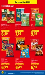 Gazetka promocyjna Lidl - Gazetka ważna od 21.05 do 23.05 - Gazetka - ważna od 23.05 do 23.05.2026 - strona 80 - produkty: Cebula, Cheetos, Ser, Sól, Beko, Papryka, Chipsy, Chrupki, Przysnacki, Lorenz, Monster Munch, Lay’s