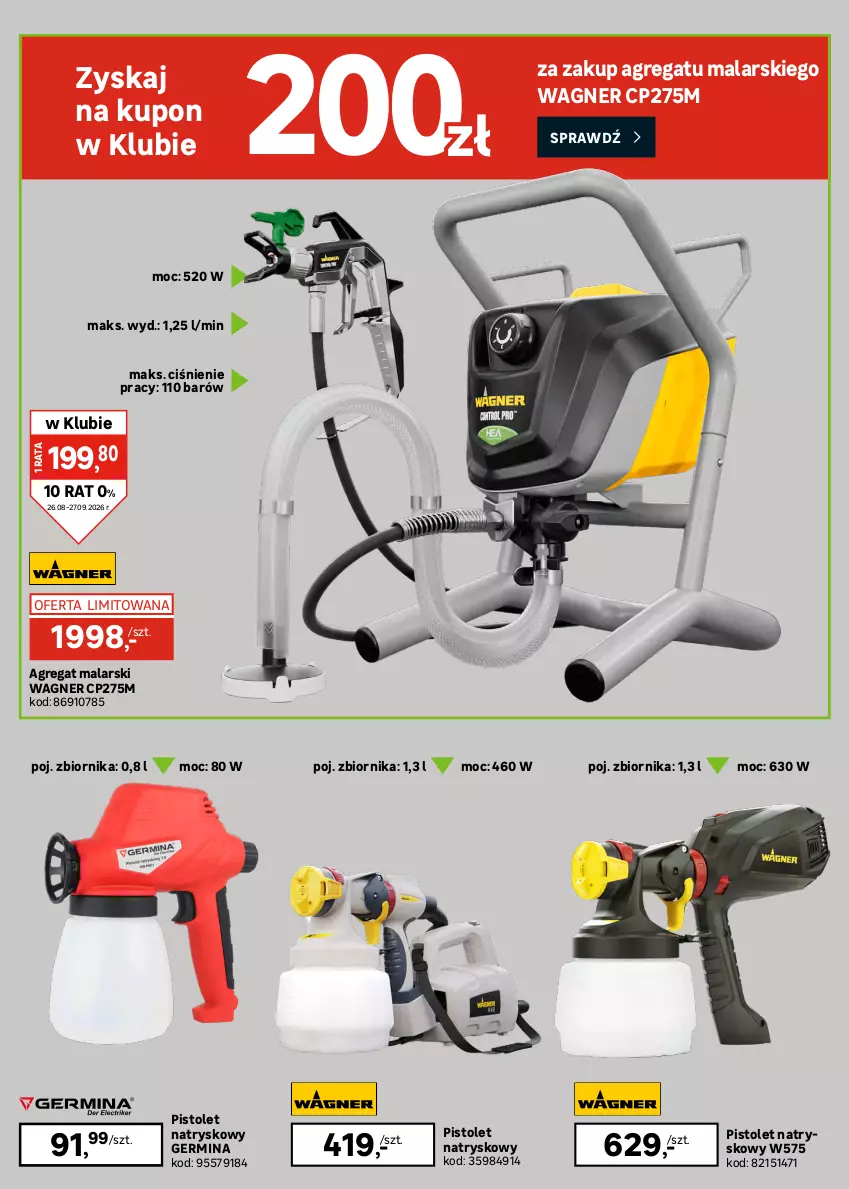 Gazetka promocyjna Leroy Merlin - Gazetka Leroy Merlin - ważna 26.08 do 27.09.2026 - strona 20 - produkty: Dekoral, Dulux, Emulsja, Magnat Ceramic, Pistolet, Por