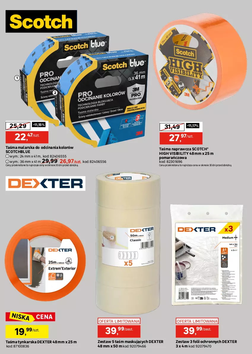 Gazetka promocyjna Leroy Merlin - Gazetka Leroy Merlin - ważna 26.08 do 27.09.2026 - strona 22 - produkty: Taśma montażowa, Taśma naprawcza