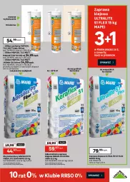 Gazetka promocyjna Leroy Merlin - Gazetka Leroy Merlin - Gazetka - ważna od 27.09 do 27.09.2026 - strona 27 - produkty: Silikon sanitarny, Klej, Zaprawa klejowa, Cement