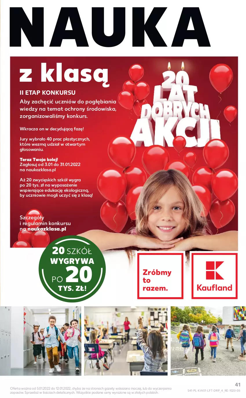 Gazetka promocyjna Kaufland - OFERTA TYGODNIA - ważna 05.01 do 12.01.2022 - strona 41 - produkty: Fa, Gra, Gry, Olej, Tera