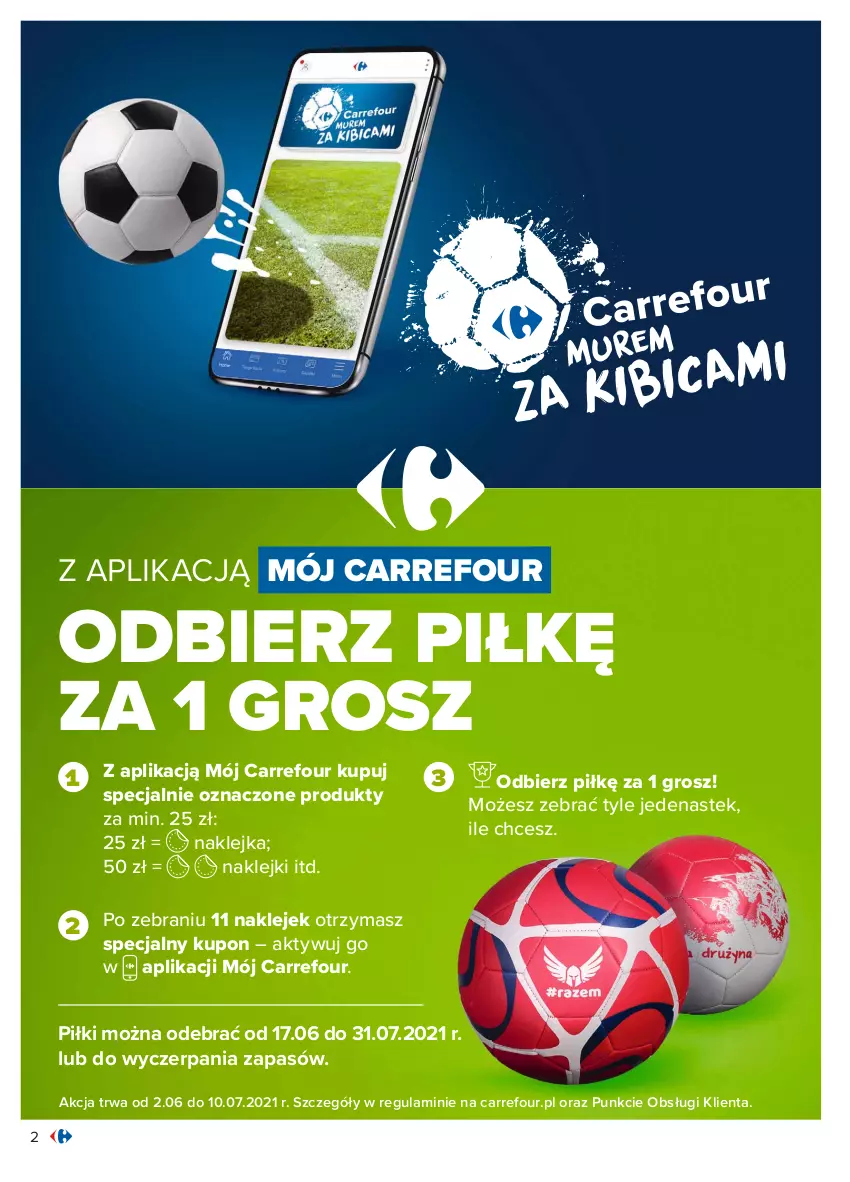 Gazetka promocyjna Carrefour - Gazetka Carrefour - ważna 31.05 do 12.06.2021 - strona 2 - produkty: Klej, Stek