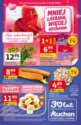 Gazetka promocyjna Auchan - Gazetka 30 Lat Hipermarket Auchan - Gazetka - ważna od 11.02 do 11.02.2026 - strona 1 - produkty: Pistacje, Sos, Por, Tulipan, Bryza