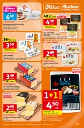 Gazetka promocyjna Auchan - Gazetka 30 Lat Hipermarket Auchan - Gazetka - ważna od 11.02 do 11.02.2026 - strona 23 - produkty: Maasdam, Ser, Ementaler, Kasztelan, Ser Kasztelan, Mascarpone, Serek, Edam