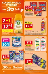 Gazetka promocyjna Auchan - Gazetka 30 Lat Hipermarket Auchan - Gazetka - ważna od 11.02 do 11.02.2026 - strona 36 - produkty: Ludwik, Sól, Por, Do mycia naczyń, Ręcznik kuchenny, Zawieszki, Balsam do mycia naczyń, Bref, Tablet, Ręcznik, Somat, Foxy, Zmywarki