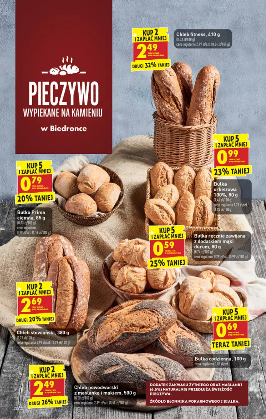 Gazetka promocyjna Biedronka - W tym tygodniu - ważna 24.05 do 29.05.2021 - strona 22 - produkty: Bułka, Chleb, Dron, Gala, LG, Piec, Pieczywo, Rum