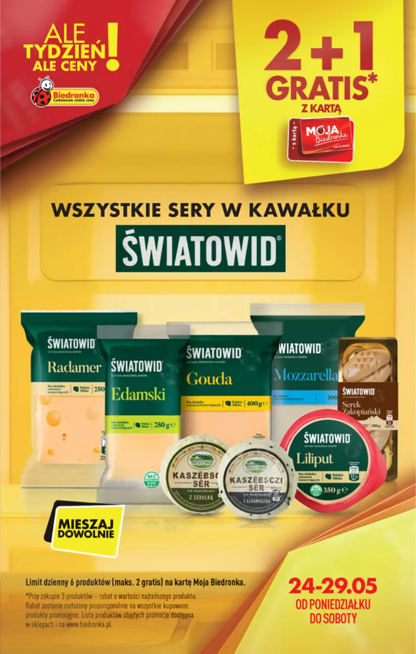 Gazetka promocyjna Biedronka - W tym tygodniu - ważna 24.05 do 29.05.2021 - strona 9 - produkty: Dron, Gouda, Gra, Por, Radamer, Ser