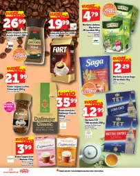 Gazetka promocyjna Topaz - Gazetka - Gazetka - ważna od 03.09 do 03.09.2025 - strona 20 - produkty: Kawa rozpuszczalna, Top, Brit, Saga, Dallmayr, Kawa mielona, Kawa, Herbata czarna, Velvet, Lipton, Jacobs Velvet, Cappuccino, Jacobs, Herbata