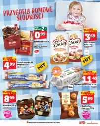 Gazetka promocyjna Topaz - Gazetka - Gazetka - ważna od 03.09 do 03.09.2025 - strona 21 - produkty: Ciasto francuskie, Top, Jaja, Mąka, Basia, Mąka pszenna, Delecta, Budyń