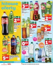 Gazetka promocyjna Topaz - Gazetka - Gazetka - ważna od 03.09 do 03.09.2025 - strona 22 - produkty: Top, 7up, Tropical, Mirinda, Pepsi, Napój gazowany, Woda, Napój, Hortex
