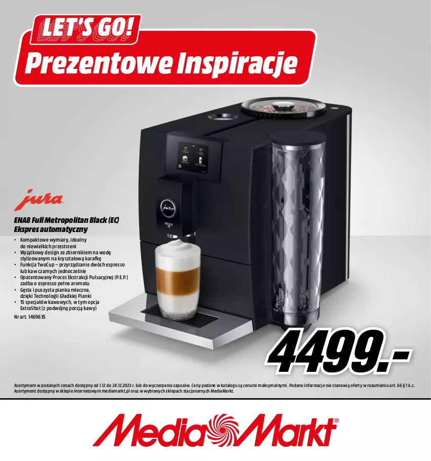 Gazetka promocyjna Media Markt - Gazetka Media Markt - ważna 01.12 do 24.12.2023 - strona 24 - produkty: Lack, Metro, Por