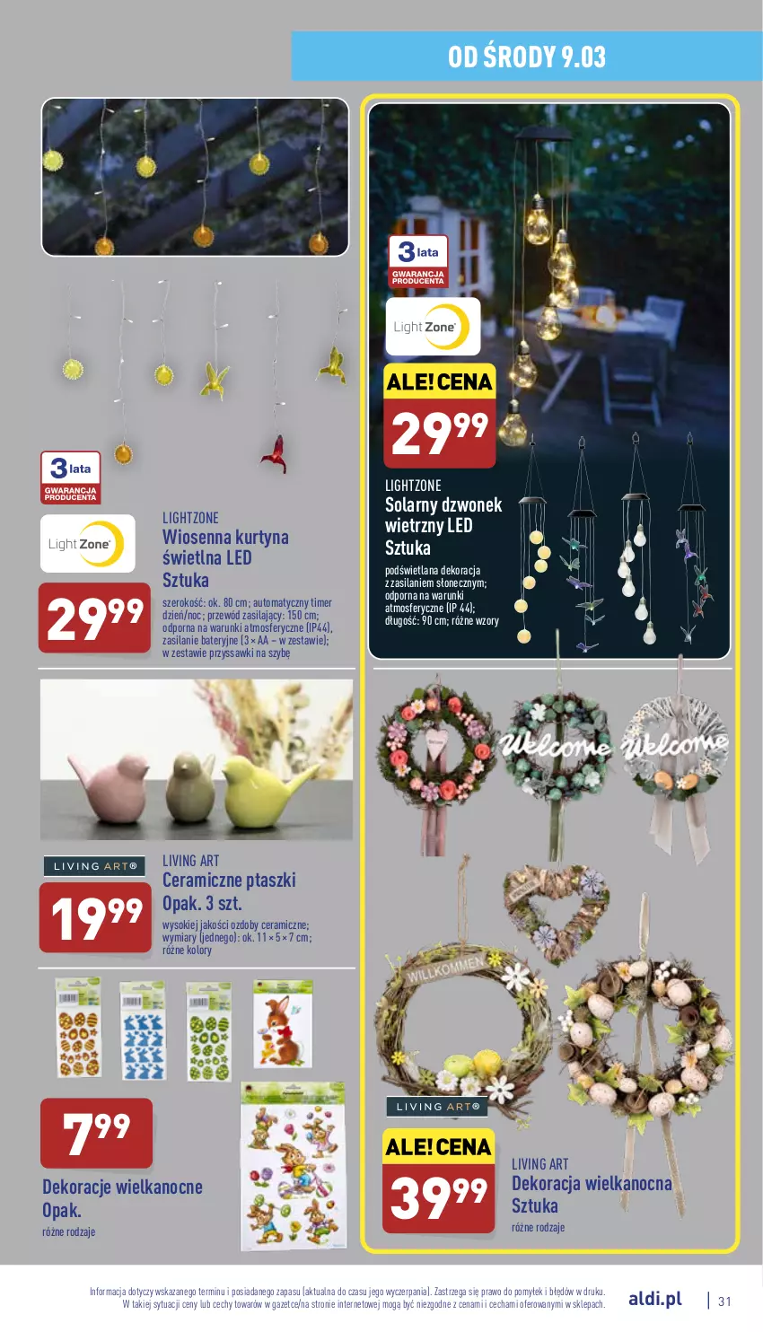 Gazetka promocyjna Aldi - Pełny katalog - ważna 07.03 do 12.03.2022 - strona 31 - produkty: Dzwonek, LANA, Por, Przewód, Silan, Sok