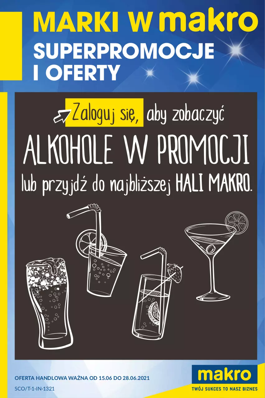 Gazetka promocyjna Makro - [Oferta specjalna] Marki w MAKRO - ważna 15.06 do 28.06.2021 - strona 1